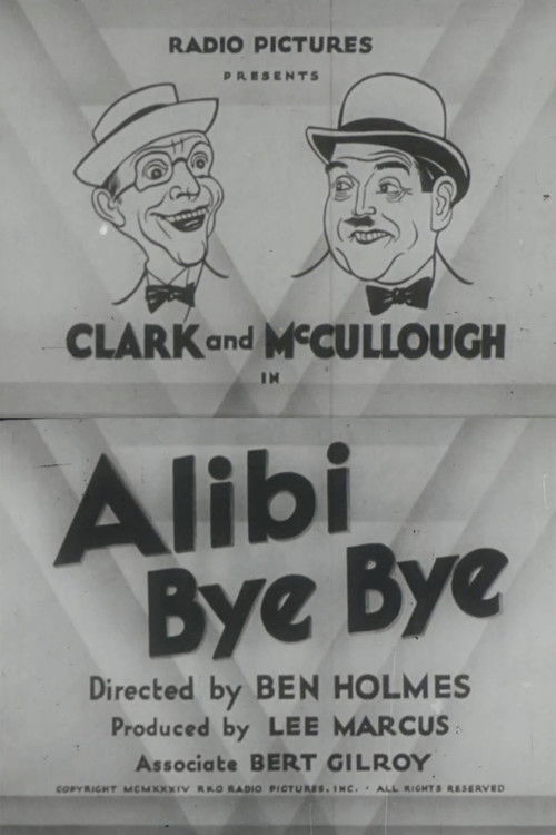 Alibi Bye Bye poster