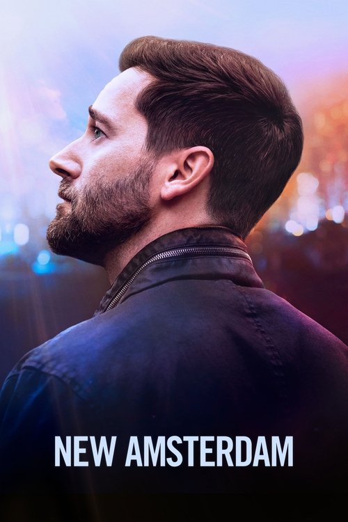 A man with a beard gazes thoughtfully against a vibrant, dreamy backdrop of warm and cool colors. The poster conveys a sense of introspection and urban exploration, hinting at the show's blend of modern life and cultural exploration.