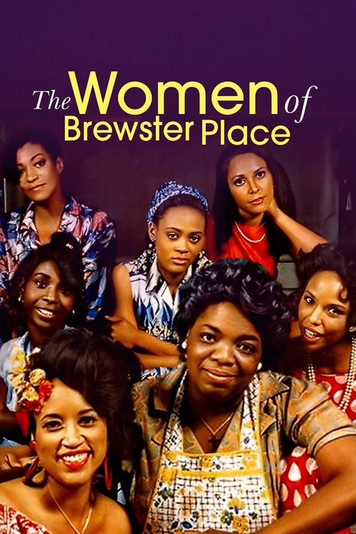 The poster features a vibrant group of women in colorful traditional attire, exuding warmth and camaraderie against a deep purple background. The mood is joyful and celebratory, capturing the essence of a community gathering.