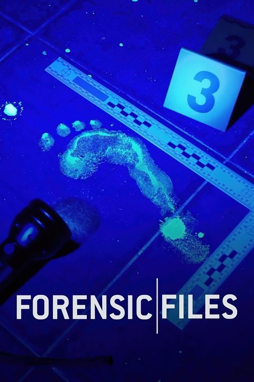 A mysterious blue-toned scene features a footprint trail and a number "3" against a grid background, evoking suspense and mystery. The dark, moody atmosphere suggests a thriller or mystery drama.