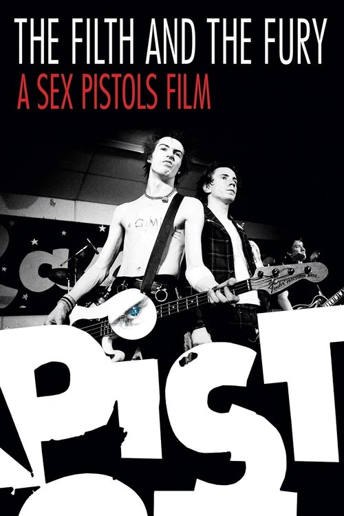 This movie poster features a gritty, black-and-white image of two men playing guitars, evoking a raw, rebellious atmosphere. The bold typography and stark colors convey a sense of raw energy and rebellion, capturing the essence of the film's title and themes.