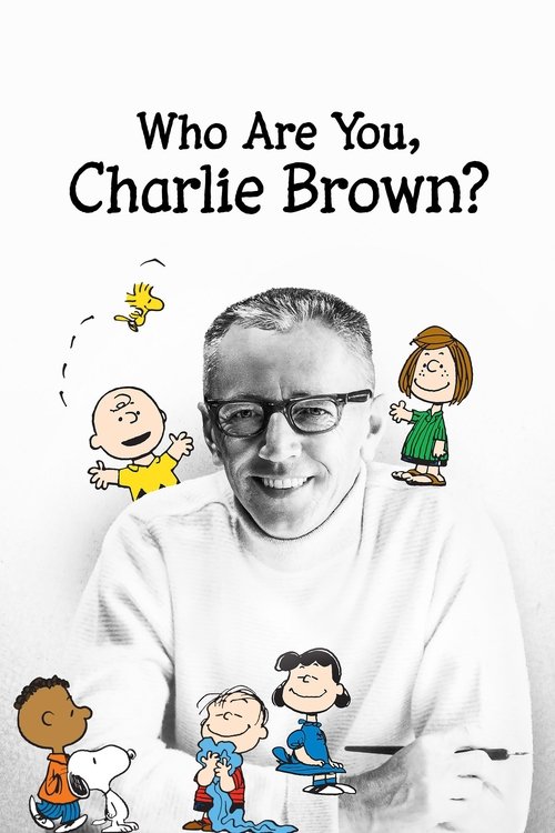 This movie poster features a central Charlie Brown, surrounded by other cartoon characters like Snoopy, Lucy, and others, all rendered in a playful, colorful style. The warm tones and cheerful composition evoke a nostalgic, friendly mood, suggesting a heartwarming story about friendship and child...