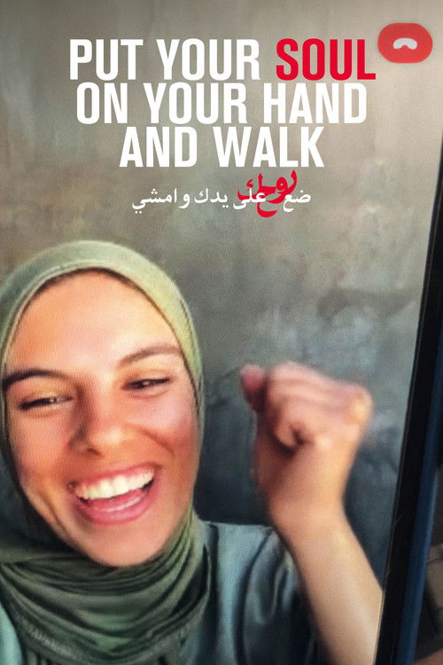 The poster features a joyful woman in a green headscarf, exuding happiness and confidence. The vibrant green background contrasts with the warm white text, creating an uplifting and inviting atmosphere. The overall mood is positive and inspiring, encouraging viewers to embrace their inner strengt...