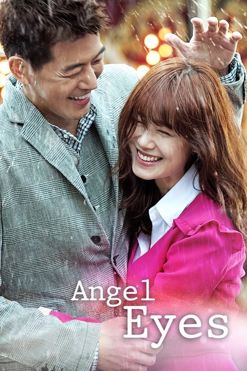 The poster features a tender moment between a man in a gray jacket and a young woman in a pink outfit, both smiling warmly. The soft, romantic lighting enhances the affectionate mood, capturing the essence of a heartwarming TV drama.