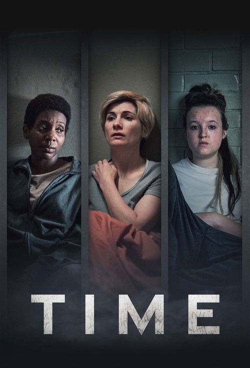 The poster features three women in prison bars, their expressions conveying deep sadness and resignation. The muted, somber colors and stark lighting enhance the oppressive atmosphere, suggesting a gripping drama about the human condition.