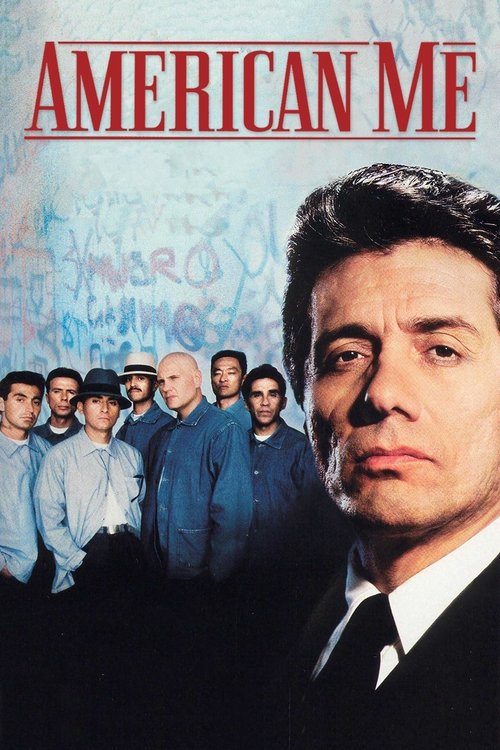 The poster features a gritty, urban scene with a group of men in casual attire against a backdrop of graffiti and urban decay. Dominating the foreground is a close-up of a man with a serious expression, suggesting themes of struggle and resilience. The muted tones and gritty aesthetic convey a se...