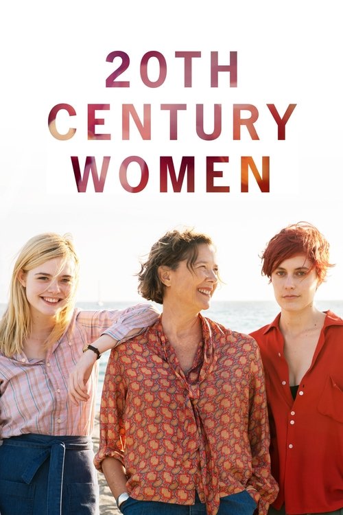 The poster features three women in vibrant, colorful clothing against a bright, sunny backdrop. Their expressions convey a mix of joy and contemplation, suggesting themes of friendship and personal growth. The warm tones and cheerful atmosphere evoke a nostalgic yet uplifting mood, reflecting the...