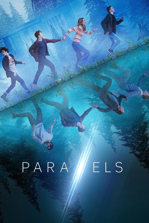 The poster features a dramatic underwater scene with people floating upside down, creating a surreal and mysterious atmosphere. The cool blue tones dominate the image, evoking an eerie and dreamlike mood. The title "PARA ELS" is prominently displayed in white text at the bottom, suggesting a conn...