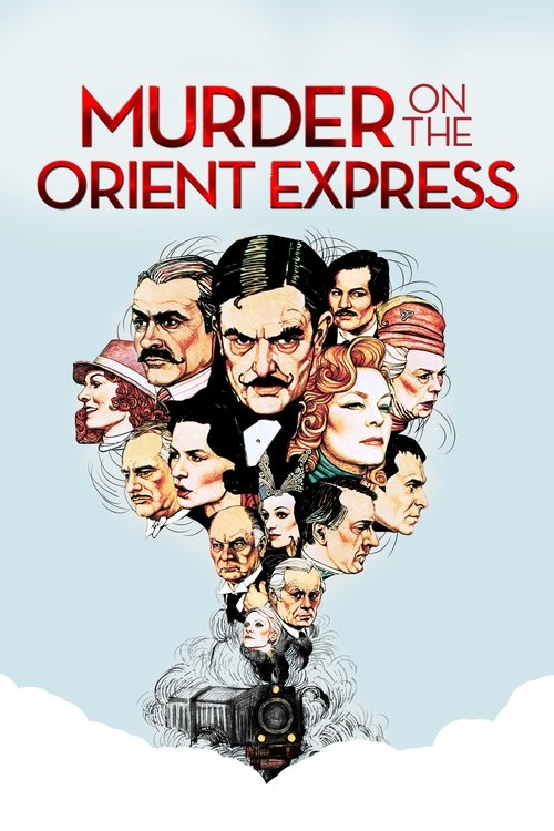 The poster features a surreal composition of diverse faces emerging from a stylized train, symbolizing the film's blend of mystery and cultural exploration. The vibrant red and white color scheme evokes a sense of drama and intrigue, while the whimsical design hints at the film's unique narrative...