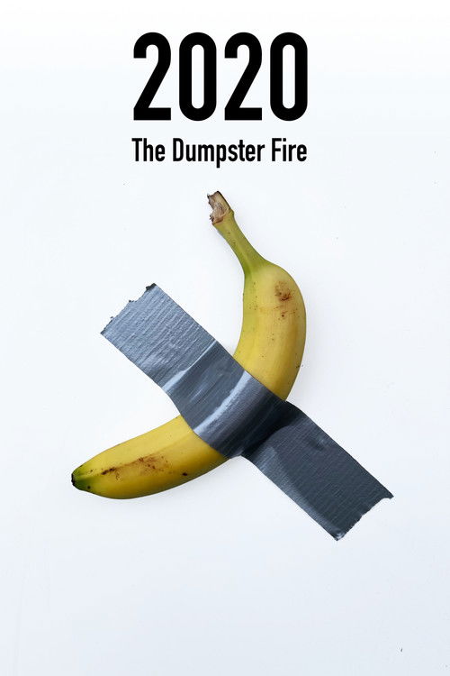 The poster features a banana tied to a dumpster, symbolizing the film's themes of waste and destruction. The dark, smoky color scheme evokes a sense of urgency and danger, while the bright yellow of the banana contrasts sharply with the dark background. The overall mood is one of caution and intr...