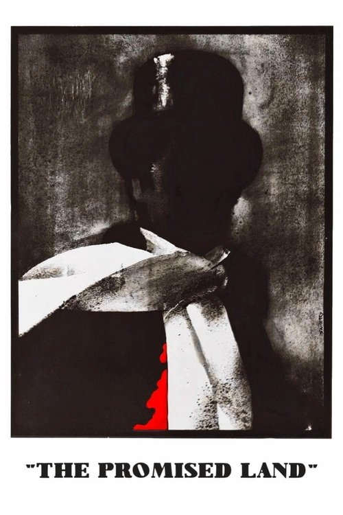 The poster features a dramatic, monochromatic scene with a figure in a dark cloak holding a rifle, evoking a sense of danger and mystery. The stark black-and-white palette enhances the film's gritty and suspenseful atmosphere, while the bold red text at the bottom adds a striking contrast and hin...