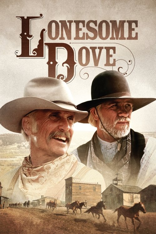 This poster features two rugged cowboys in a dusty, sunlit Western landscape, evoking a sense of adventure and camaraderie. The warm sepia tones and rustic setting enhance the nostalgic, timeless feel of the show's dramatic narrative.