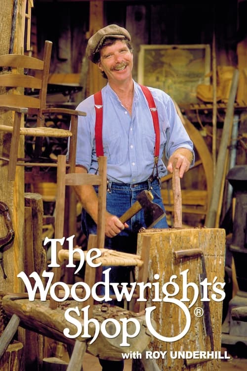 A cheerful woodworker with suspenders stands in a rustic workshop, surrounded by wooden tools and materials. The warm, earthy tones of the scene evoke a sense of craftsmanship and creativity.