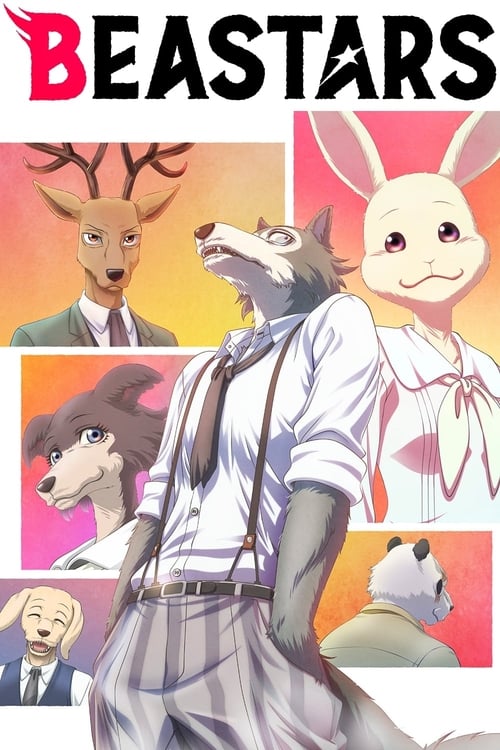 This vibrant poster features anthropomorphic animals in colorful, playful poses against a warm background. The central figure, a man in a white shirt and suspenders, exudes confidence with his confident stance. Surrounding him are other characters, including deer, fox, rabbit, and bear, each with...