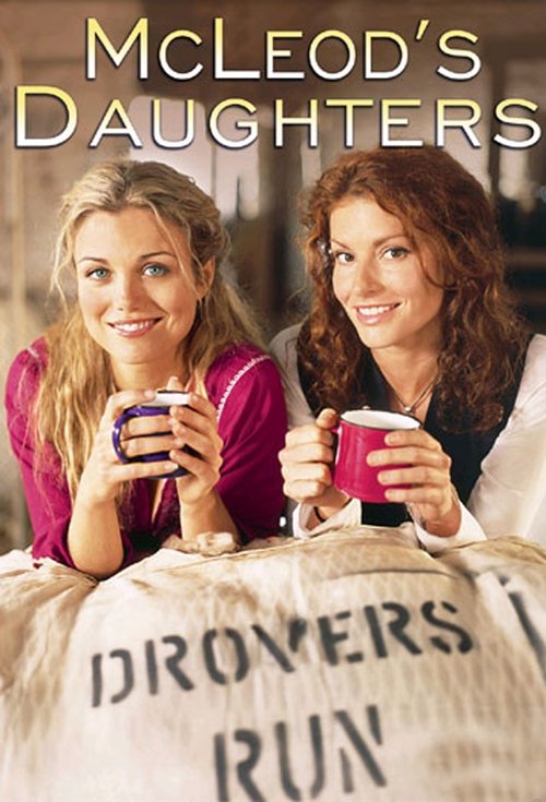 The poster features two smiling women holding drinks, with one wearing a pink shirt and the other in a white cardigan. The background includes a large sack labeled "DRIVERS RUN," suggesting a humorous or adventurous theme. The warm tones and cheerful expressions convey a lighthearted, fun atmosph...