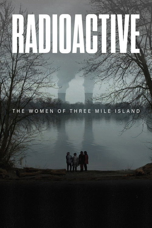The poster features silhouettes of four women standing in a misty, desolate landscape, evoking a somber and mysterious atmosphere. The muted, gray tones of the background contrast with the stark white text, creating a haunting visual that hints at the film's themes of environmental destruction an...