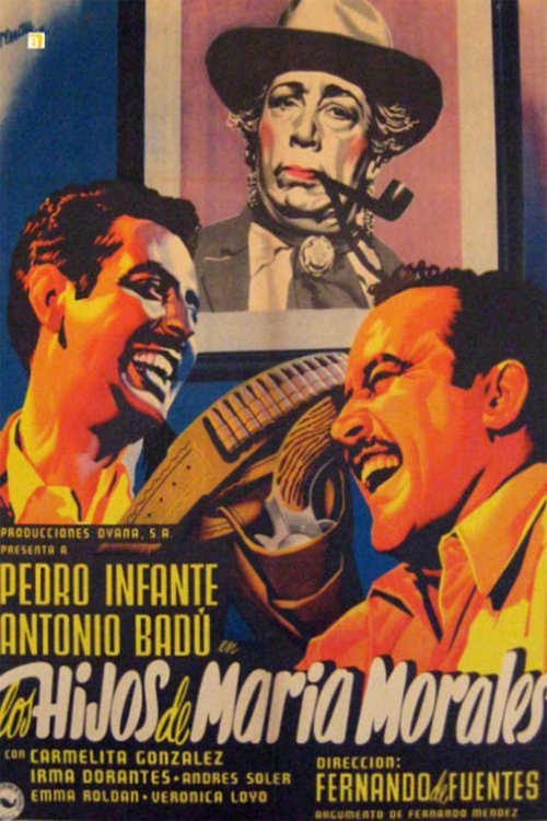 The poster features three men in vibrant colors—yellow, orange, and red—engaged in dynamic poses. The central figure wears a hat and holds a cigarette, while the others play instruments. The bold typography and dramatic lighting evoke a sense of excitement and nostalgia, capturing the essence of ...