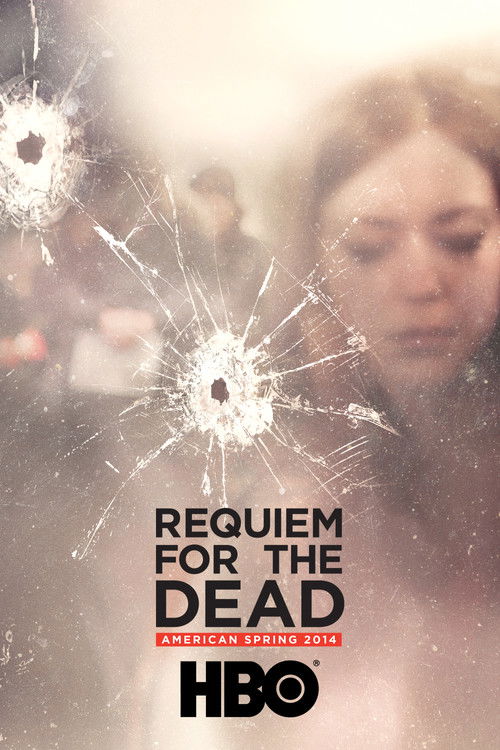 The poster features a hauntingly beautiful image of a woman with a cracked face, evoking a sense of tragedy and mystery. The muted tones of sepia and gray blend with the stark white text, creating an eerie atmosphere. The HBO logo at the bottom reinforces the film's high-stakes thriller genre.