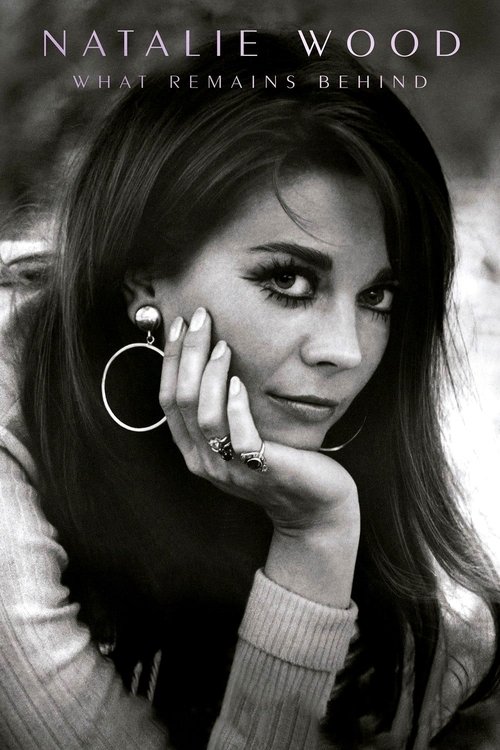 The black-and-white poster features Natalie Wood in a contemplative pose, her hand resting against her cheek, exuding mystery and depth. The muted tones and soft lighting evoke a timeless, introspective mood.