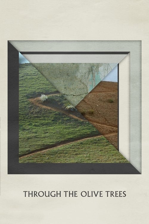 The poster features a framed photograph of a serene landscape with green hills and a winding path, evoking a peaceful, contemplative mood. The minimalist design with simple colors and a clean frame emphasizes the tranquil nature of the scene, inviting viewers to imagine themselves immersed in thi...