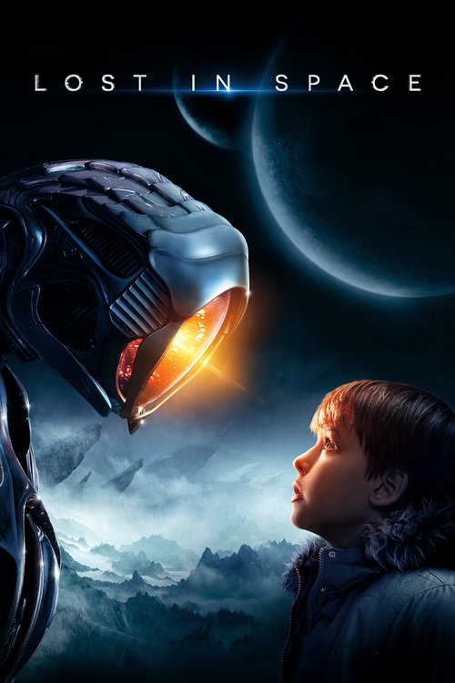 The poster features a young boy gazing upward at a sleek, metallic alien spacecraft with its glowing engine. The dark, starry background and moon create a mysterious, space-themed atmosphere. The composition evokes wonder and adventure, inviting viewers to imagine a thrilling journey through the ...