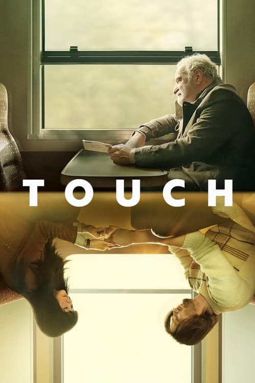The poster features an elderly man in a dimly lit room, his face partially obscured by shadows. Below him, two people are lying on the floor, their bodies stretched out in a dramatic pose. The warm, golden lighting contrasts with the cool, shadowy tones, creating a somber and reflective mood. The...