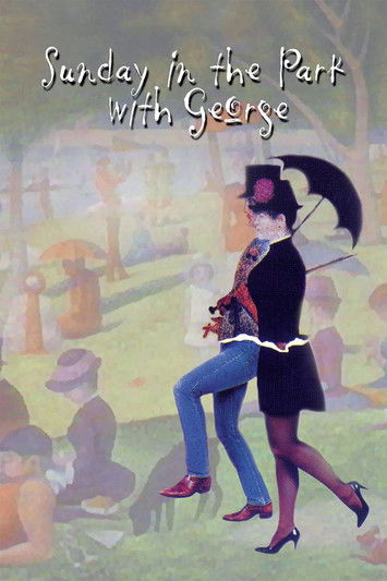 The poster features a romantic couple in formal attire, holding hands under a black umbrella, walking through a serene cemetery. The muted tones of the background and soft lighting evoke a nostalgic, reflective mood.