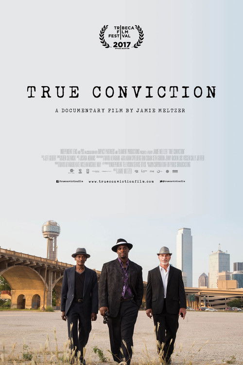 The poster features three men in dark suits walking toward the viewer against a backdrop of a desert landscape with a distant city skyline. The muted earth tones and shadowy figures convey a somber, mysterious mood, while the laurel wreath at the top hints at an award-winning film.