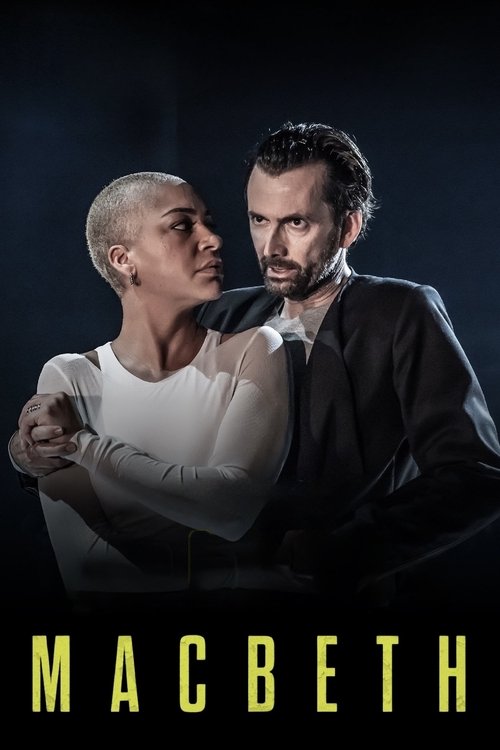 The poster features two men in dramatic poses against a dark background, with one man in a white shirt and the other in a black suit. The colors are dark with yellow text at the bottom, creating a mysterious and intense mood.