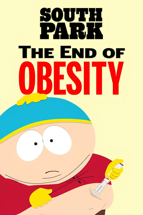 The poster features South Park character Stan in a cheerful pose against a bright yellow background. The bold red text announces the movie's title, while the playful, cartoonish style conveys a lighthearted and humorous tone.